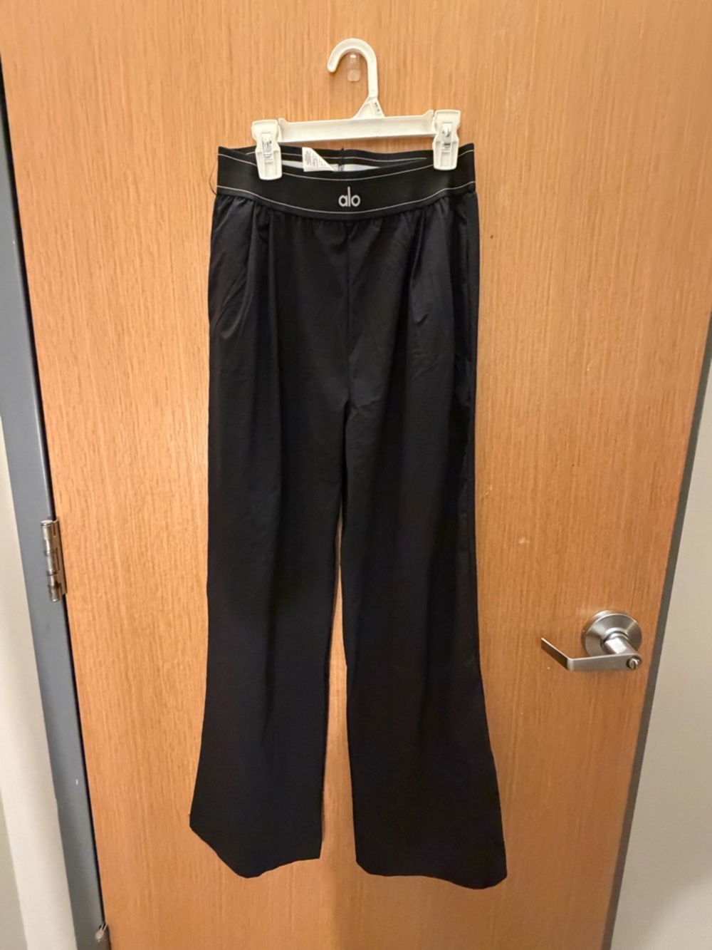 ALO Yoga Black Suit up Trousers